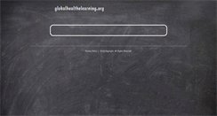 Desktop Screenshot of globalhealthelearning.org